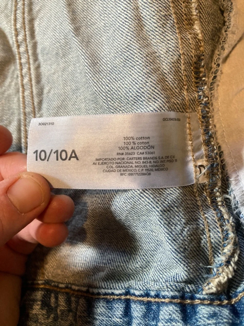 oshkosh b'gosh jean/denim jacket